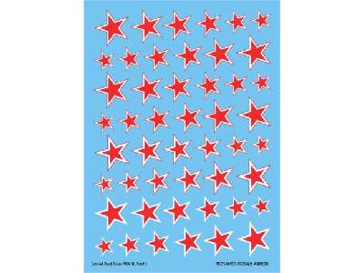 Decal - Soviet Red Stars WWII - image 1