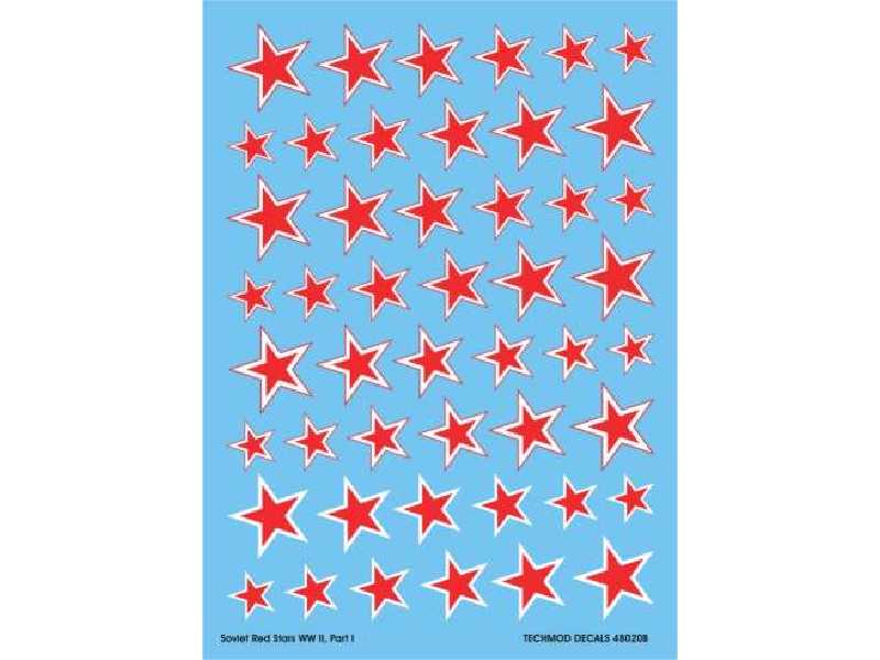 Decal - Soviet Red Stars WWII - image 1