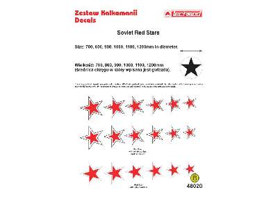 Decal - Soviet Red Stars WWII - image 2