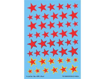 Decal - Soviet Red Stars WWII - image 1