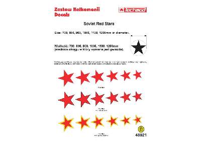 Decal - Soviet Red Stars WWII - image 2