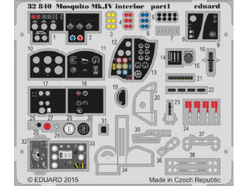 Mosquito Mk. IV interior S. A. 1/32 - Hk Models - image 1