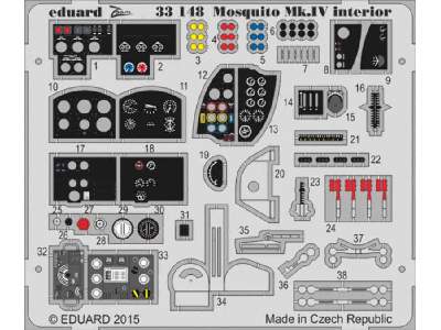 Mosquito Mk. IV interior 1/32 - Hk Models - image 1