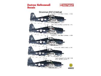 Decal - Grumman F6F-3 Hellcat - image 2