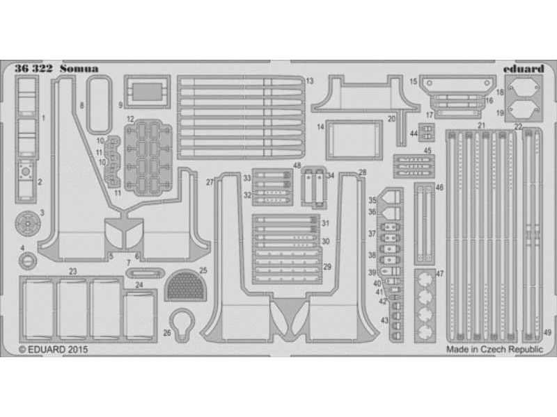 Somua 1/35 - Tamiya - image 1