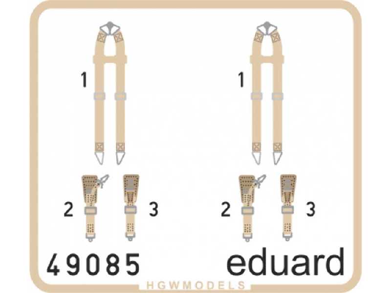 Seatbelts Luftwaffe WWII bombers SUPERFABRIC 1/48 - image 1