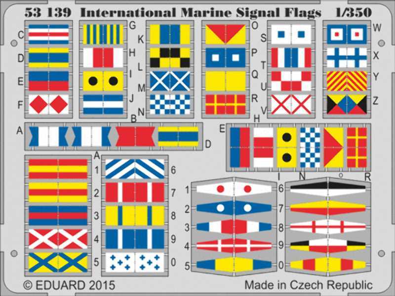 International Marine Signal Flags 1/350 - image 1