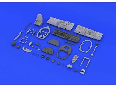 Spitfire Mk. XVI cockpit 1/48 - Eduard - image 4