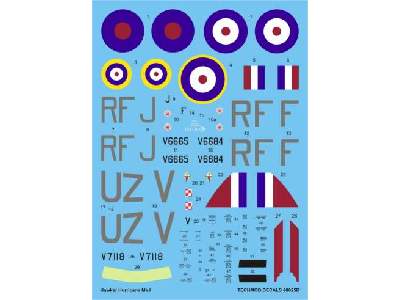 Decal - Hawker Hurricane Mk I - image 1