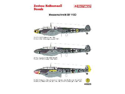 Decal - Messerschmitt Bf 110D - image 2