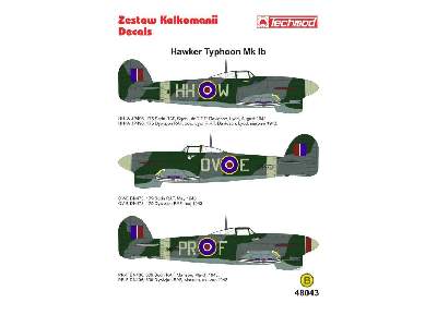 Decal - Hawker Typhoon IB - image 2