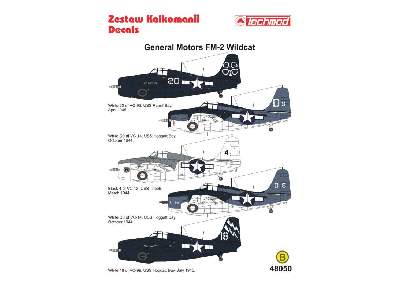 Decal - General Motors FM-2 Wildcat - image 2