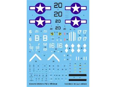 Decal - General Motors FM-2 Wildcat - image 1