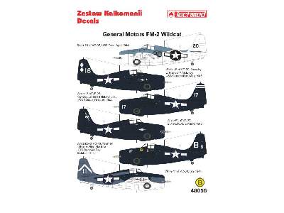 Decal - General Motors FM-2 Wildcat - image 2