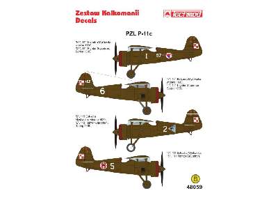 Decal - PZL P.11c - image 2