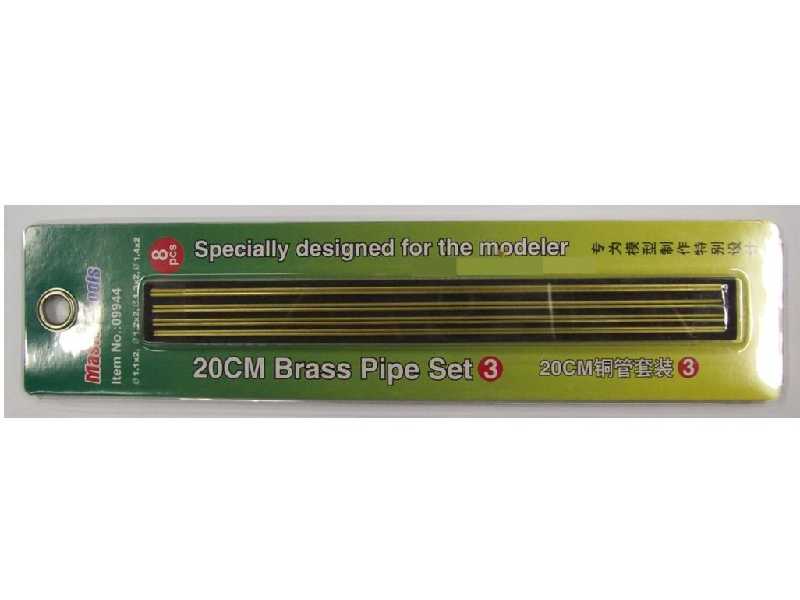 20 cm Brass Pipe Set 3 - image 1