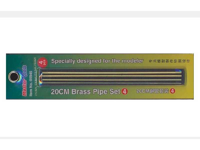 20 cm Brass Pipe Set 4 - image 1