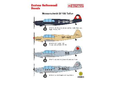 Decal - Messerschmitt Bf 108 Taifun - image 2