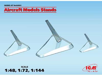Aircraft Models Stands (1:48, 1:72, 1:144) - image 1