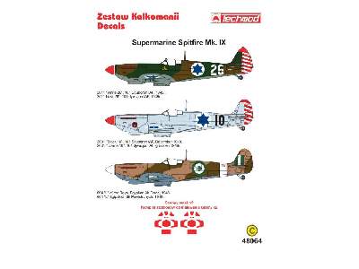 Decal - Supermarine Spitfire Mk.IX - image 2