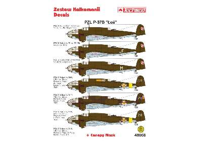 Decal - PZL-37 Los - image 2