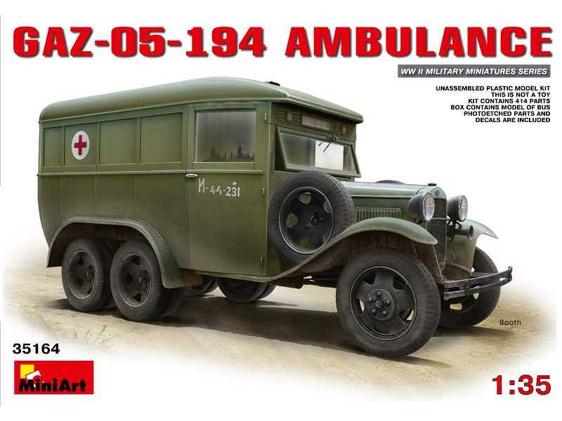 Gaz-05-194 Ambulance - image 1 Gaz-05-194 Ambulance - image 1