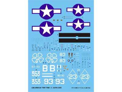 Decal - Grumman TBM-1C Avenger - image 1