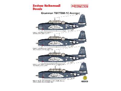 Decal - Grumman TBM-1C Avenger - image 2