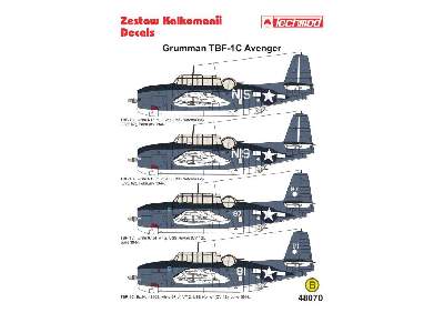 Decal - Grumman TBF-1C Avenger - image 2