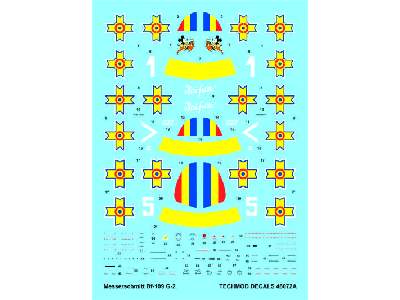 Decal - Messerschmitt Bf 109G-2 - image 1