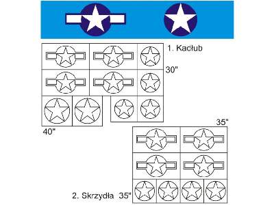 Markings - N.A. P-51 Mustang USAAF - image 1