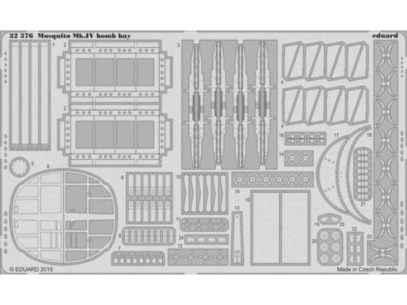 Mosquito Mk. IV bomb bay 1/32 - Hk Models - image 1