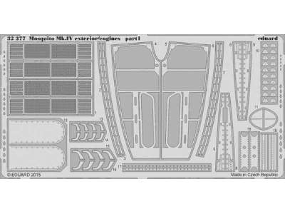 Mosquito Mk. IV exterior/ engines 1/32 - Hk Models - image 1