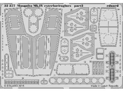 Mosquito Mk. IV exterior/ engines 1/32 - Hk Models - image 2