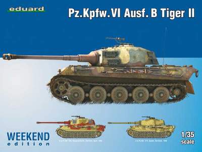 Pz. Kpfw.  VI Ausf.  B Tiger II WEEKEND 1/35 - image 1