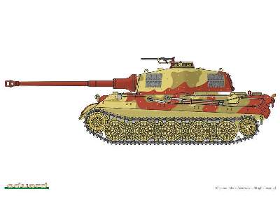 Pz. Kpfw.  VI Ausf.  B Tiger II WEEKEND 1/35 - image 12