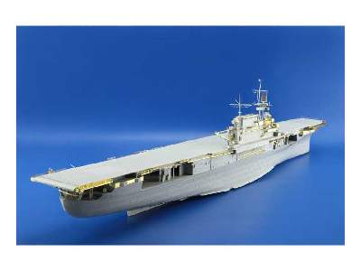 USS CV-5 Yorktown part 3 superstructure 1/350 - Merit - image 3