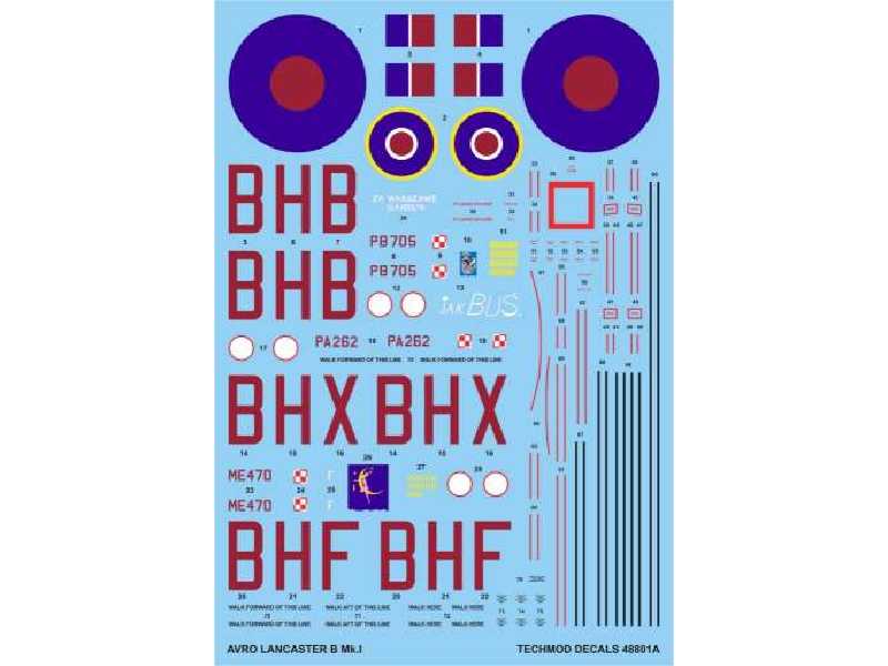 Decal - Avro Lancaster B.I - image 1