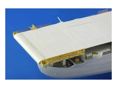 USS CV-5 Yorktown part 3 superstructure 1/350 - Merit - image 5