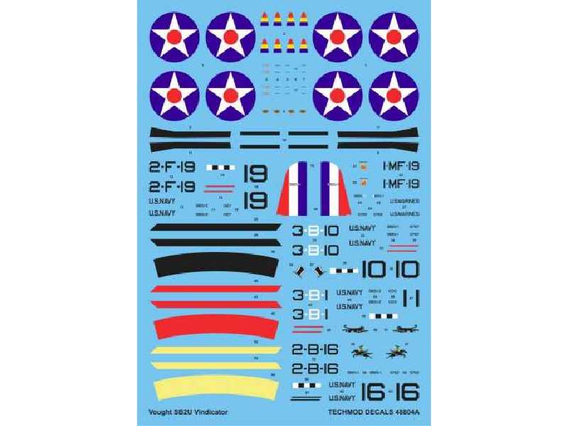 Decal - Vought SB2U Vindicator - image 1