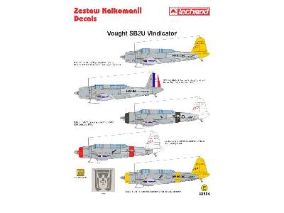 Decal - Vought SB2U Vindicator - image 2