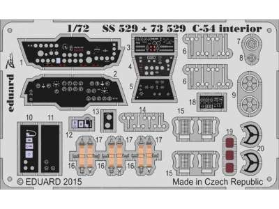 C-54 interior S. A. 1/72 - Revell - image 1
