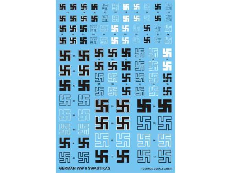 Decal - German WWII Swastikas - image 1