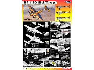 Messerschmitt Bf110E-2 Trop - Wing Tech Series - image 2