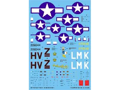 Decal - Republic P-47D Thunderbolt - image 1