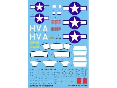 Decal - Republic P-47D Thunderbolt - image 1