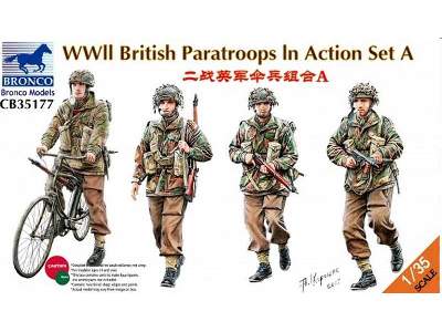 WWII British Paratroops in Action Set A - image 1