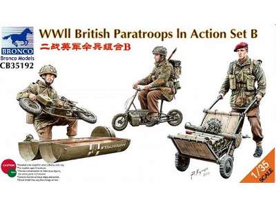 WWII British Paratroops in Action Set B - image 1