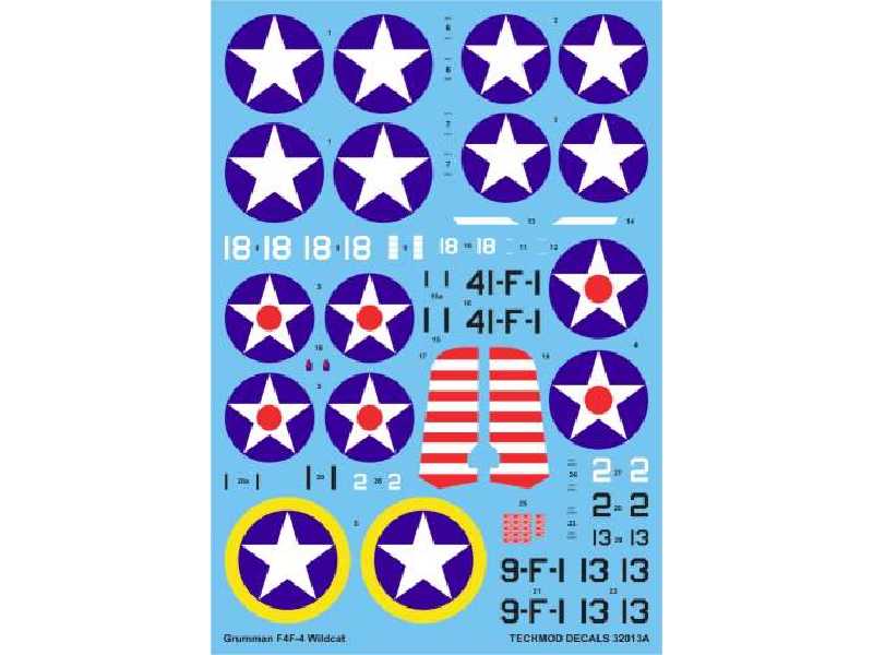 Decal - Grumman F4F-4 Wildcat - image 1