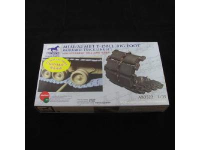 M1A1/A2 MBT T-158LL Big Foot Workable Track Link Set - image 2